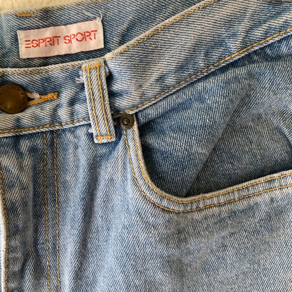 VINTAGE! Esprit Jeans Stonewashed Size 12 - Picture 4 of 8